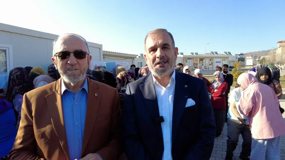 Tobb'dan Elazığlı Depremzelere Yardım