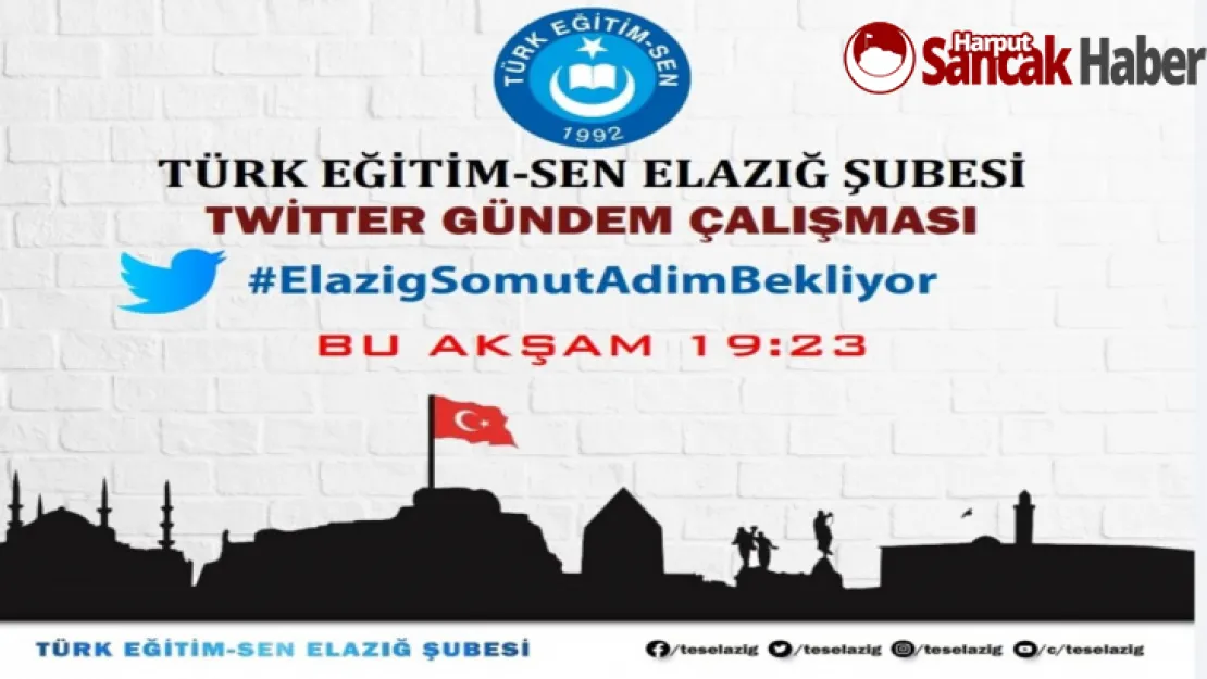 TÜRK EĞİTİM-SEN'den Öğretmenevi İçin Hashtag Etkinliği