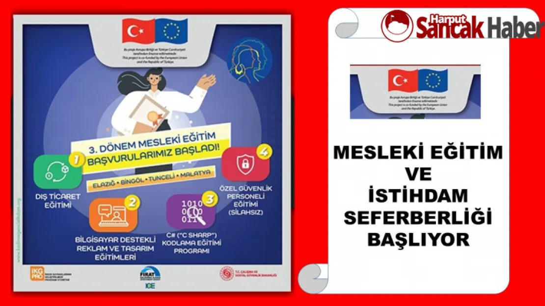 Üçüncü Dönem Mesleki Eğitim ve İstihdam Seferberliği Başlıyor