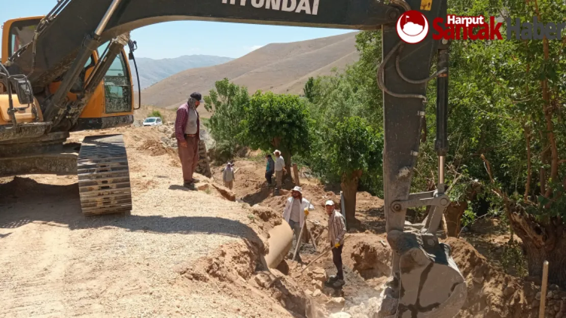 Üzümlü Mahallesi'nin Yolu Güvenli Hale Getiriliyor