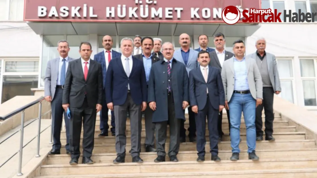 Vali Toraman Baskil'de İncelemelerde Bulundu