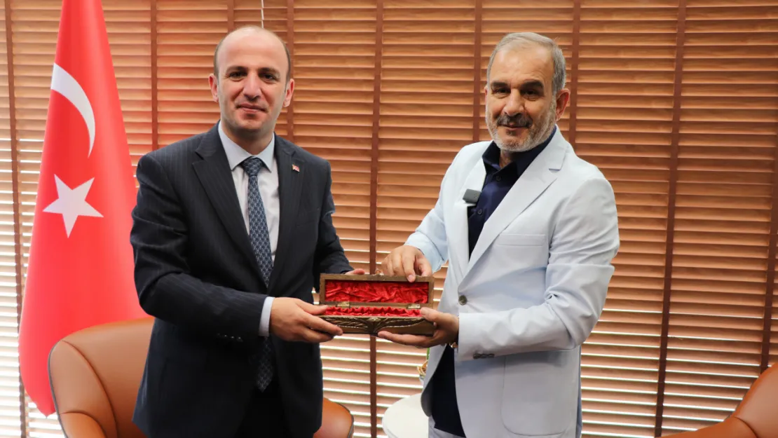 Vali Yardımcısı Gündüz'den Başkan Alan'a Veda Ziyareti