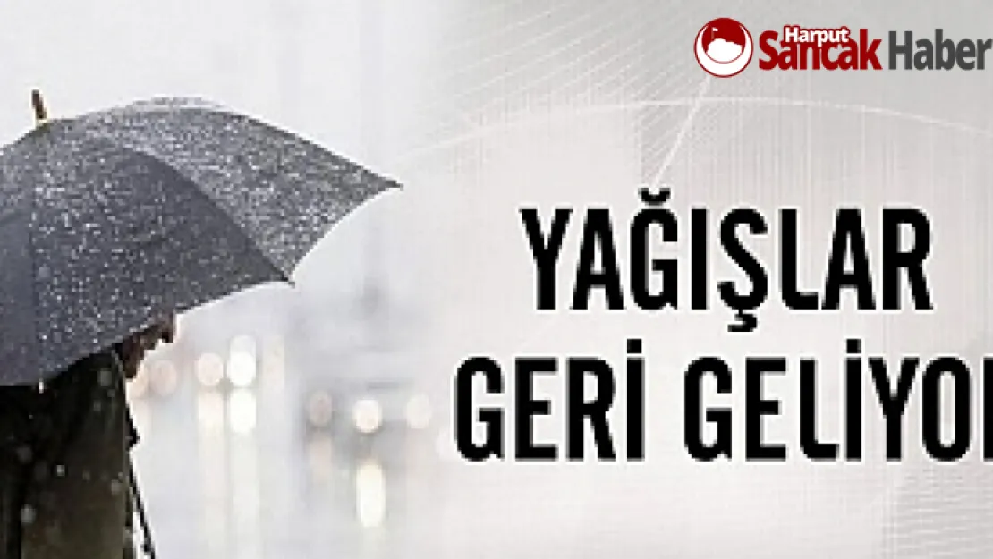 Yağışlar Geliyor!