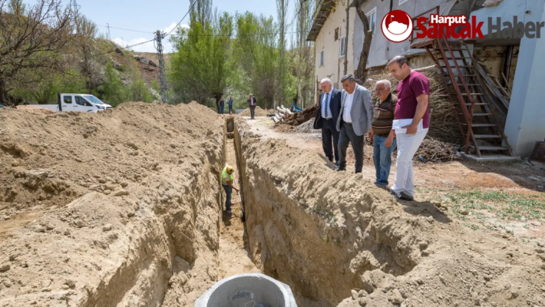 Yazıköy Mahallesi Kanalizasyon Çalışmaları Devam Ediyor