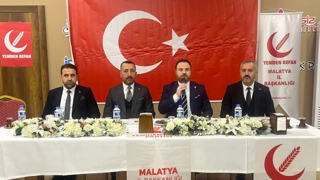 YRP Malatya İl Başkanlığı Aralık Ayı Divan Toplantısını Yaptı