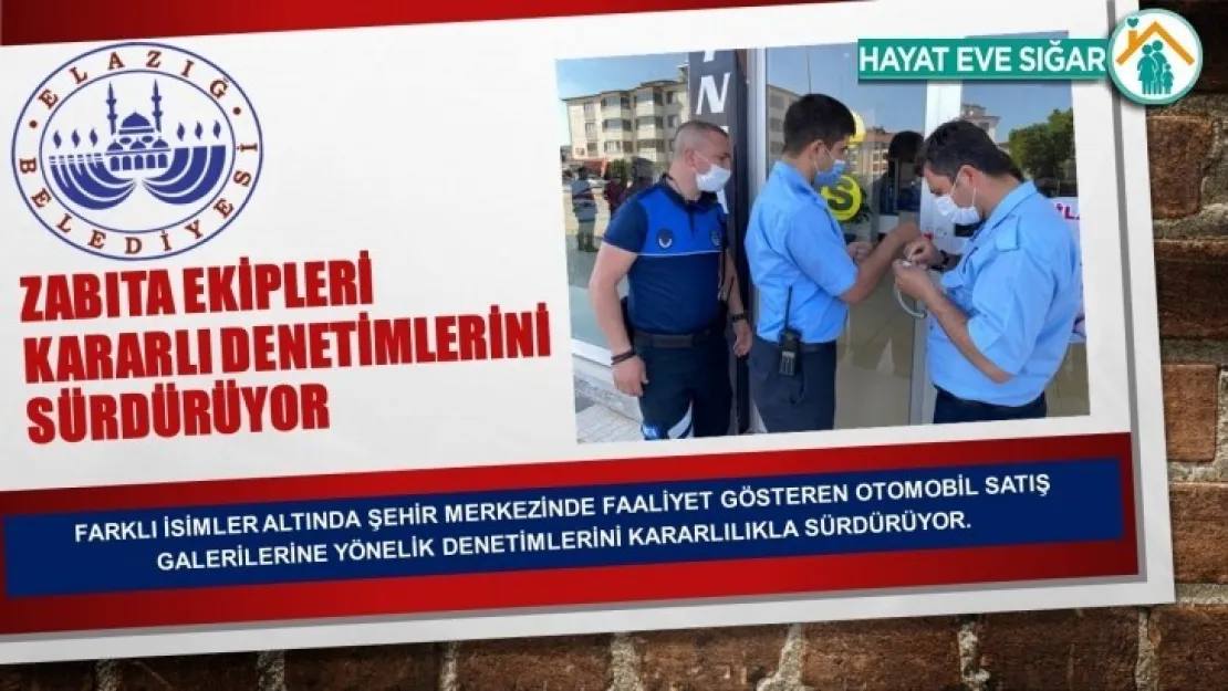 Zabıta Ekipleri Kararlı Denetimlerini Sürdürüyor