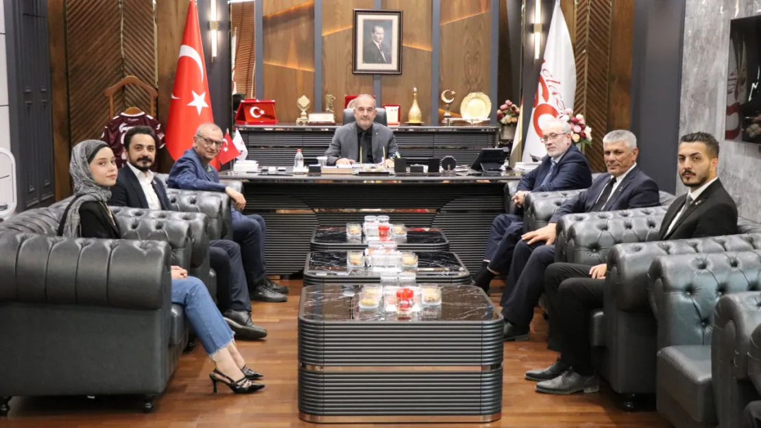 Zafer Partisi'nden Başkan Alan'a Ziyaret