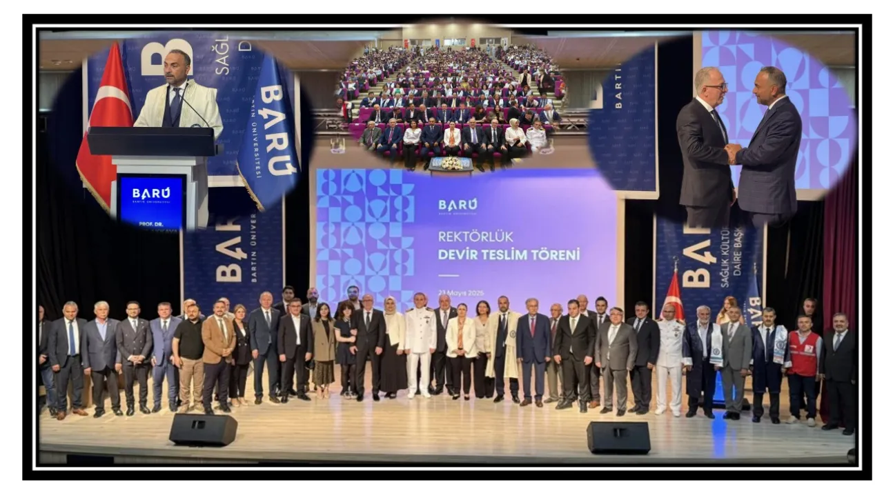 BARÜ'de Devir Teslim Töreni