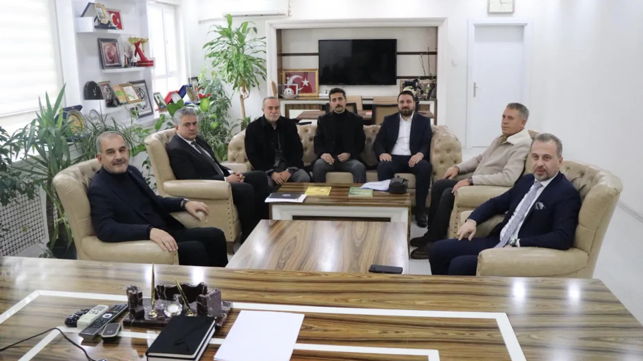 Başkan Alan'dan İl Milli Eğitim Müdürü Beraat Şahin'e Ziyaret