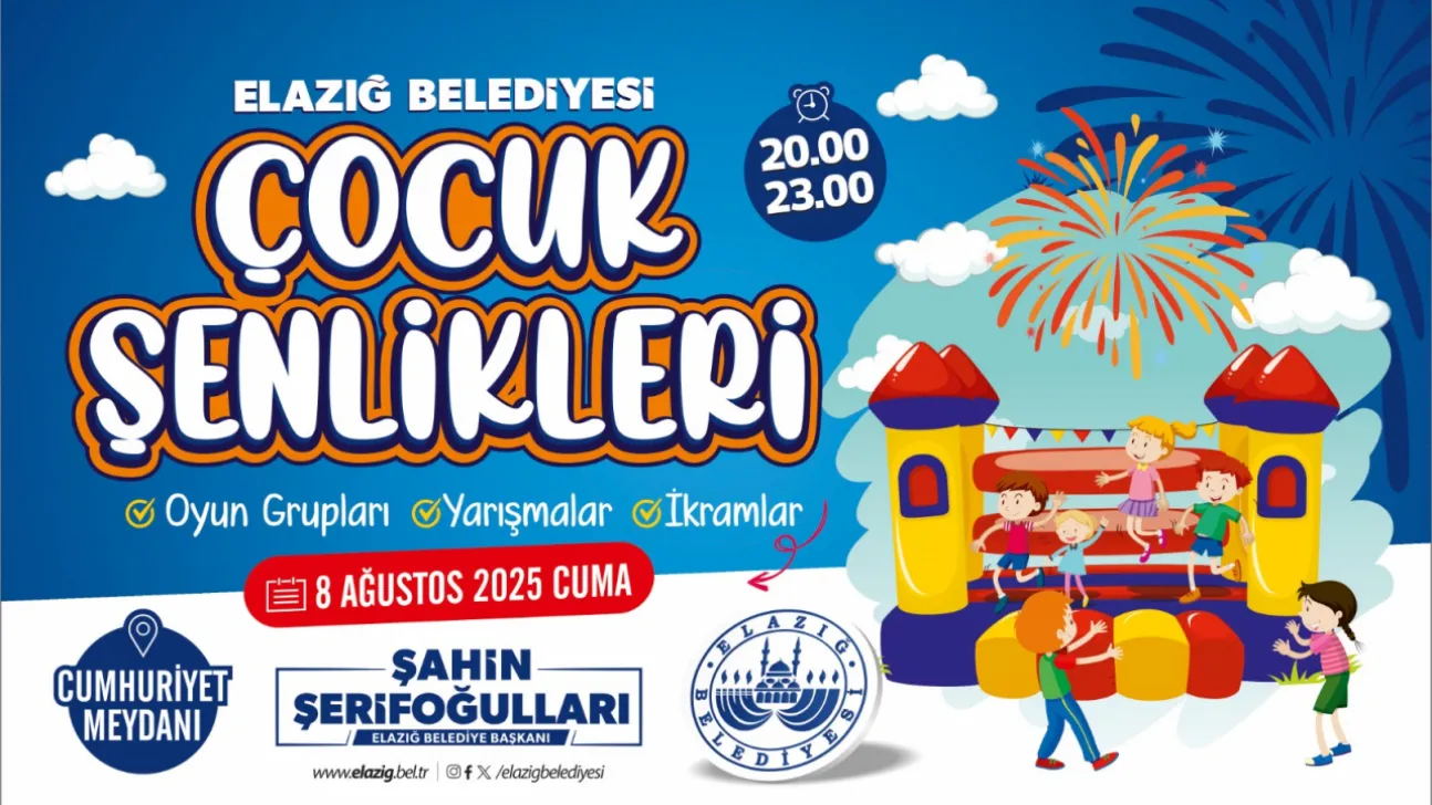 Çocuklar İçin Şenlik Zamanı