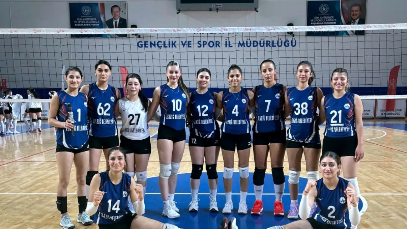 ELAZIĞ BELEDİYESPOR KADIN VOLEYBOL TAKIMI, GALİBİYETE UZANDI
