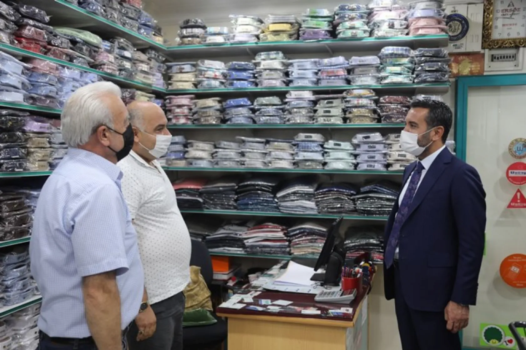 Başkan Şerifoğulları Esnaf Ziyaretlerini Sürdürüyor