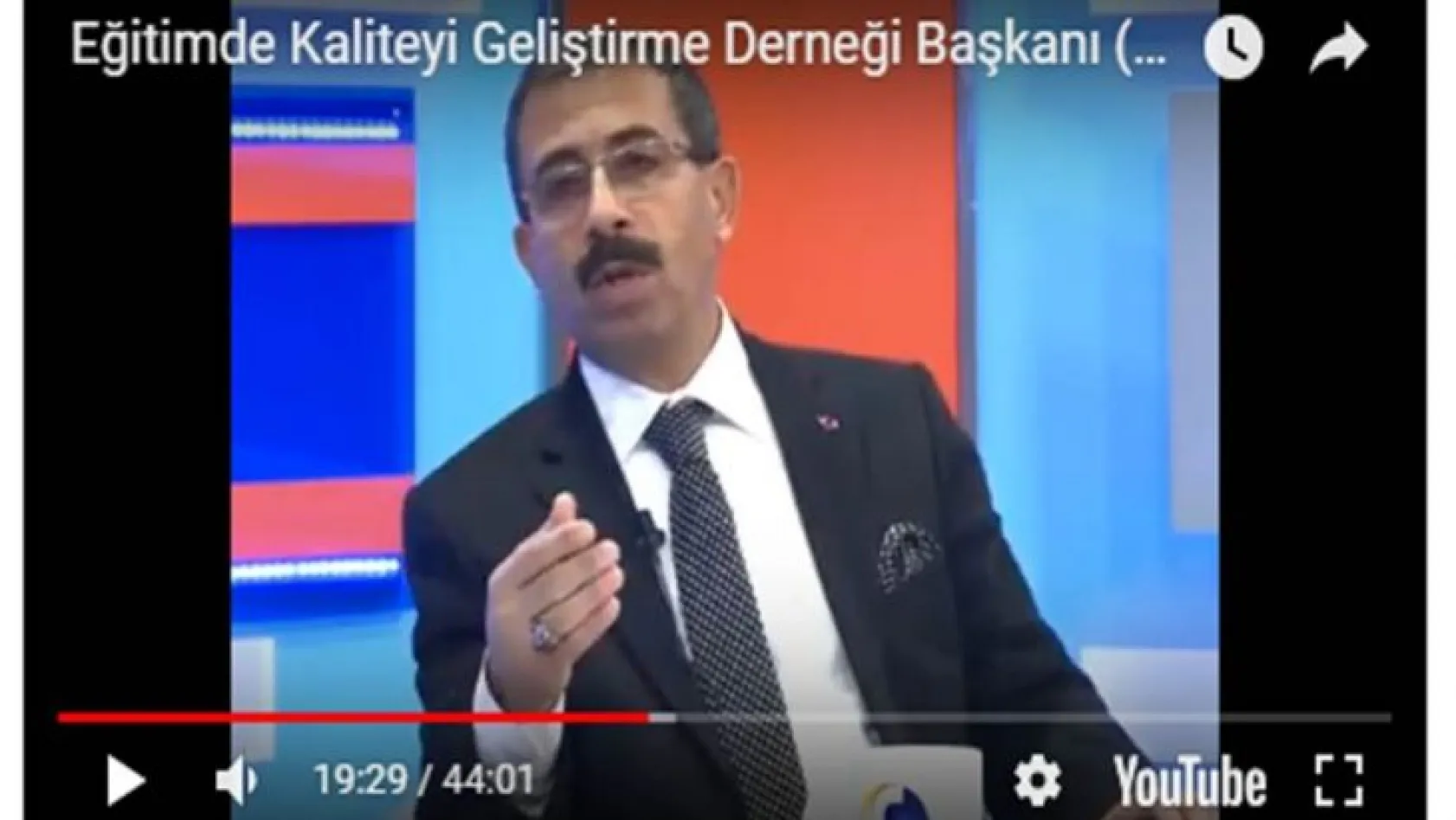 EKG Başkanı Metin AKGÜN,Kanal Fırat'da.