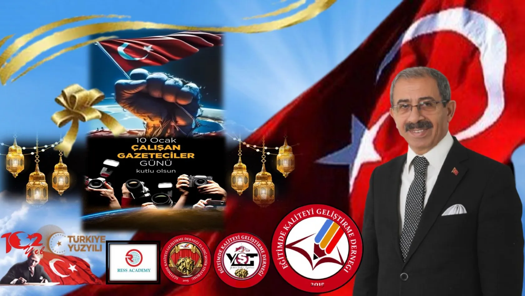 Başkan AKGÜN'den '10 Ocak Çalışan Gazeteciler Günü' Basın Açıklaması,