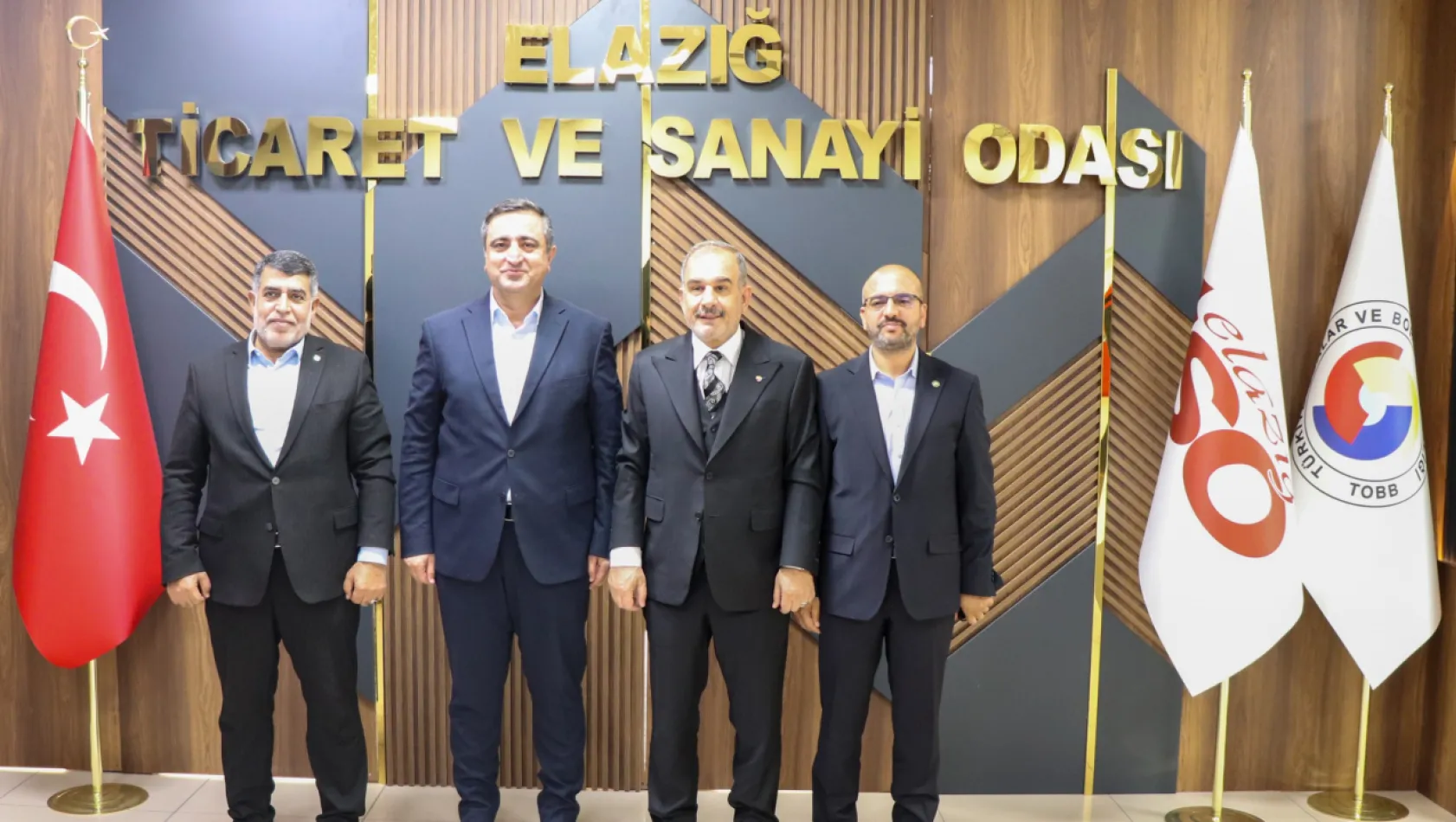 Hüda Par Heyetinden Başkan Alan'a Ziyaret