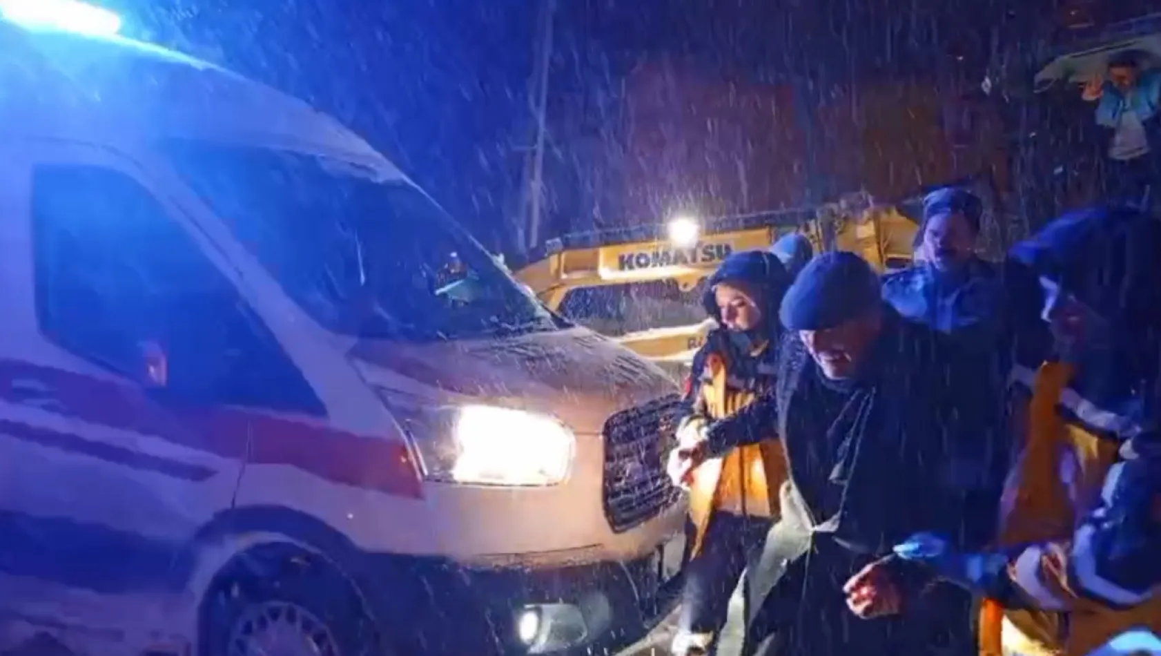 Malatya Büyükşehir Belediyesi Karla Mücadelede 7/24 Sahada