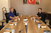 Başkan Alan'dan İş İnsanı Tetik'e Ziyaret