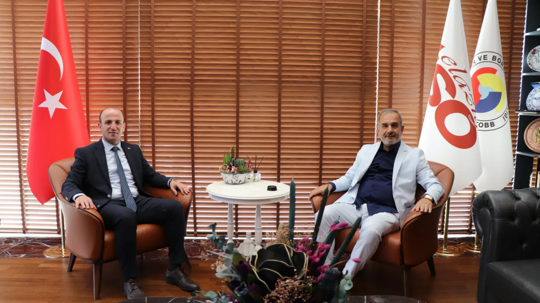 Vali Yardımcısı Gündüz’den Başkan Alan’a Veda Ziyareti