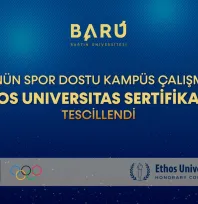 BARÜ'nün Spor Dostu Kampüs Çalışmaları 'Ethos Universitas Sertifikası' İle Tescillendi