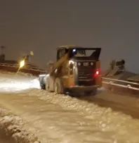 Battalgazi Belediyesi Gece Boyu Sahadaydı