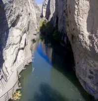Darende'nin İçme Suyuna Hayat Veren Proje: 'Tohma Kanyonu'ndan Cazibeyle Su'