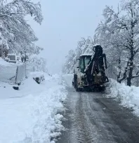 Doğanşehir'de Kar Seferberliği: Belediye Ekipleri 7/24 Sahada