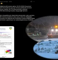 Elazığ Valiliği'nden Kuvvetli Yağış ve Kar Uyarısı