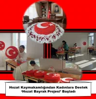 Hozat Kaymakamlığından Kadınlara Destek: 'Hozat Bayrak Projesi' Başladı