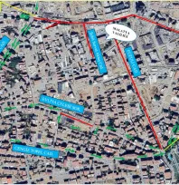 İnönü Caddesi ve Çevresi Altyapı Çalışmaları Nedeniyle Trafiğe Kapatılacak