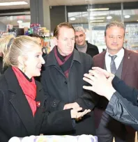 Milletvekili Ölmeztoprak'tan Kop Boykot Market'e Ziyaret