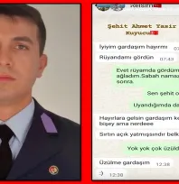 Şehidimizin Son Mesajı Yürekleri Yaktı
