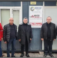 Türk Kızılay Yeşilyurt Şube Başkanı Tevfik Gören'den 10 Ocak Çalışan Gazeteciler Günü Ziyareti