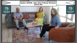 Başkan AKGÜN'den  Anka Atlas Psikoloji Merkezine Ziyaret