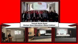 Tunceli Hozat İlçesi Kariyer Günü Etkinlikleri Dikkat Çekiyor