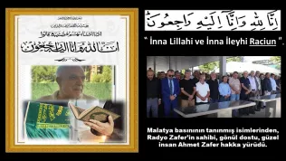 Zafer Ailesinin Acısını Paylaşıyoruz