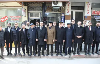 AK Parti Genel Başkan Yrd. Ömer İleri Elazığ'da Şerifoğulları ile Birlikte Temaslarda Bulundu