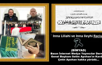 Apohan Ailesinin Acısını Paylaşıyoruz