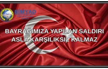 Başkan Apohan'dan Türk Bayrağına Alçak Saldırıya Sert Tepki