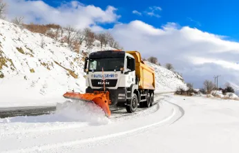 Başkan Er Porga Bağlantı Yolundaki Çalışmaları İnceledi