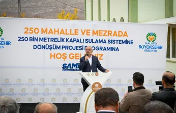 Başkan Er, 'Projeyle 21 Bin Dekar Arazinin Sulanması Sağlanacak'