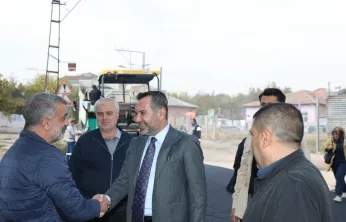 BAŞKAN ŞERİFOĞULLARI'NIN SAHA TEMASLARI SÜRÜYOR