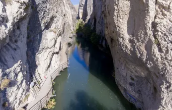 Darende'nin İçme Suyuna Hayat Veren Proje: 'Tohma Kanyonu'ndan Cazibeyle Su'
