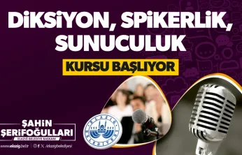 Diksiyon, Spikerlik Ve Sunuculuk Kursu Düzenleyecek