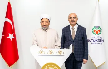Diyanet İşleri Başkanı Arpaguş'tan Büyükşehir Belediyesi'ne Ziyaret
