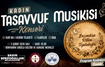 Elazığ Belediyesi Kadınlara Özel Tasavvuf Musikisi Etkinliği Düzenliyor