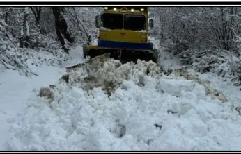 Elazığ'da 23 Köy Yolu Kar Nedeniyle Ulaşıma Kapalı
