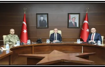 Elazığ'da Güvenlik ve Asayiş Toplantısı