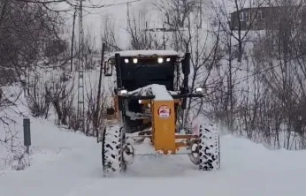 Elazığ'da Karla Mücadele: 365 Köy Yolu Kapalı