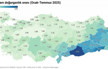 Elazığ Komşularının Gerisinde Kaldı! Haritadaki Tablo Şaşırttı