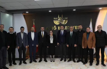 Gaziantep Büyükşehir Belediye Başkanı Fatma Şahin'den Elazığ Belediyesi'ne Ziyaret